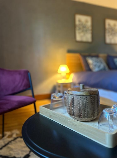 Coin détente avec théière