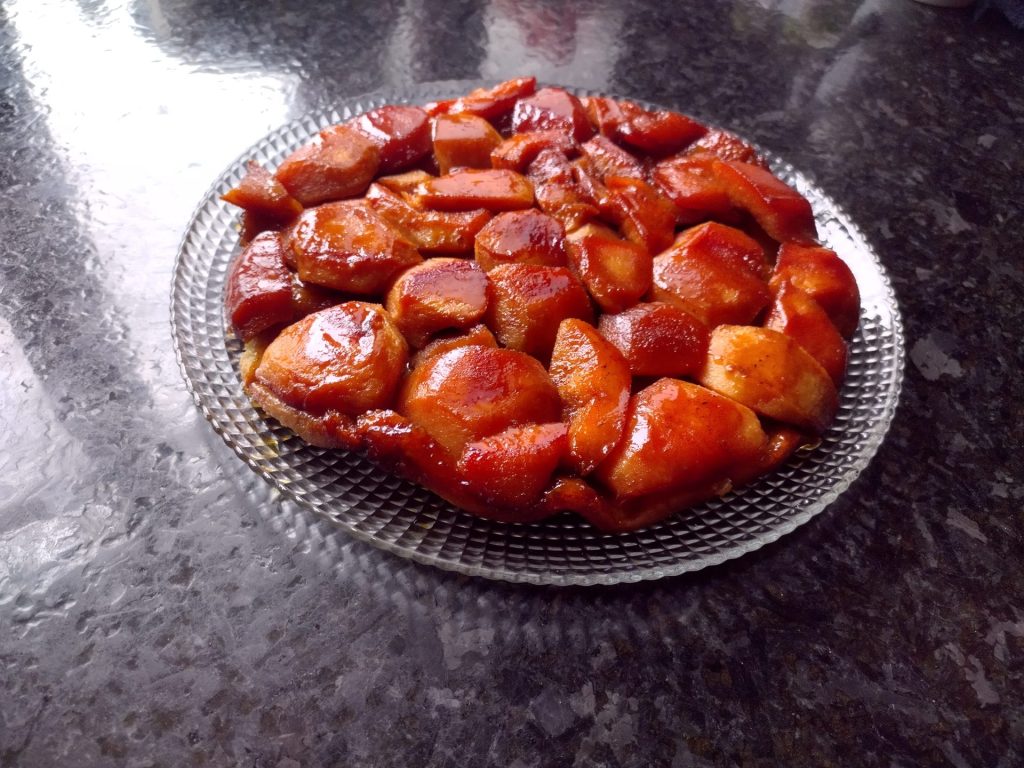 Tarte aux pommes caramelisée
